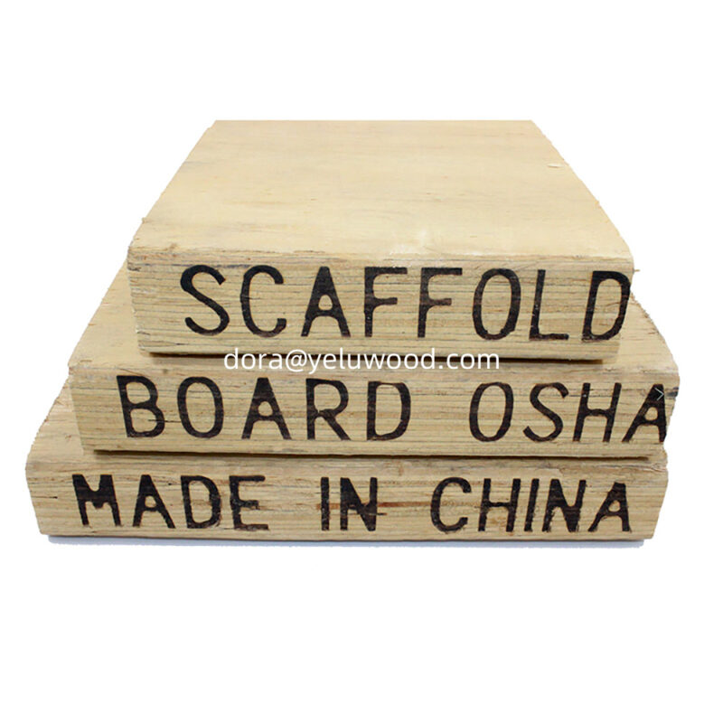 Poplar LVL Scaffold Board from China, 300x63mm, Structural Timber Use